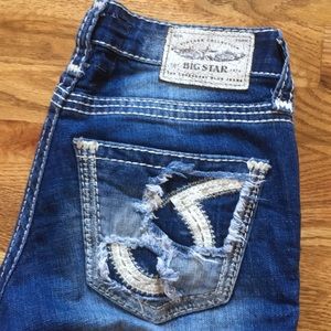 Big Star slim boot cut jeans